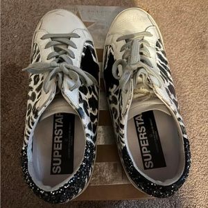 GOLDEN GOOSE snow leopard superstar ⭐️ price drop
